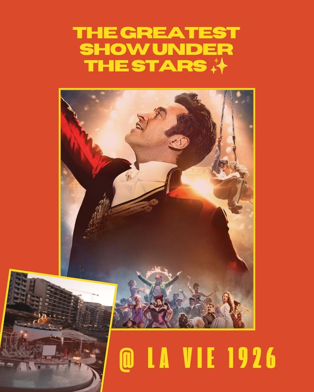 The Greatest Show Under The Stars 💫 @ La Vie 1926! • 8th Sept