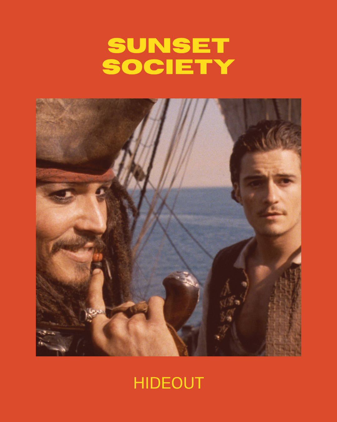 An evening of rum and chasing the black pearl @ Hideout • 28th May