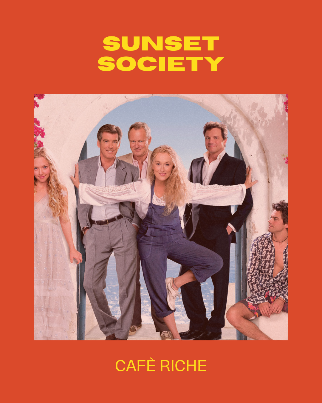 Mamma Mia, this is your sign 💃🌙  @ Café Riche • 19th May