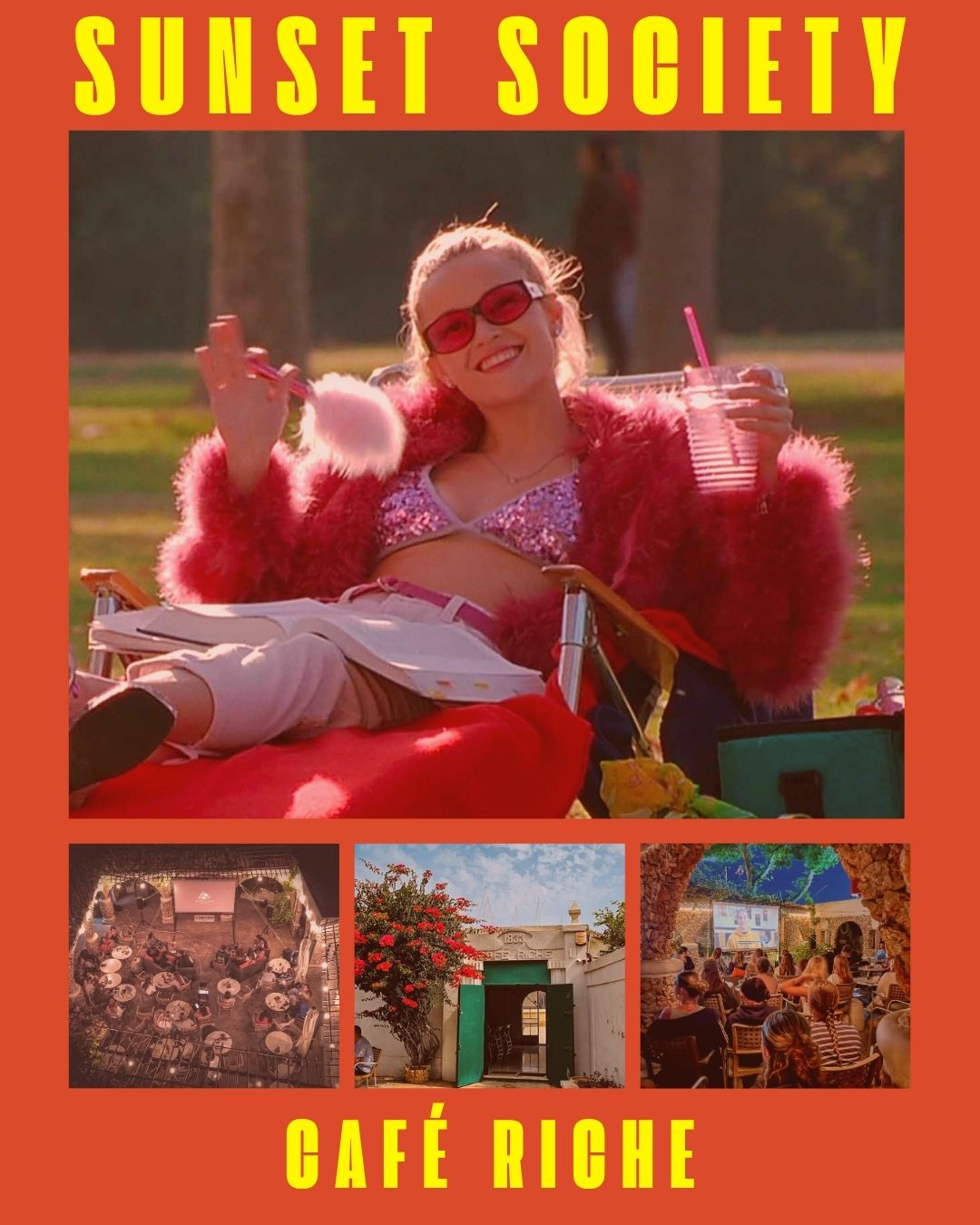 Legally Blonde and Slightly Delusional 💅✨ @ Café Riche • 6th June